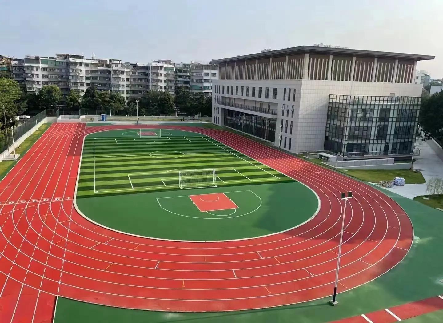 忻州市学校塑胶跑道塑胶篮球场 - 价格